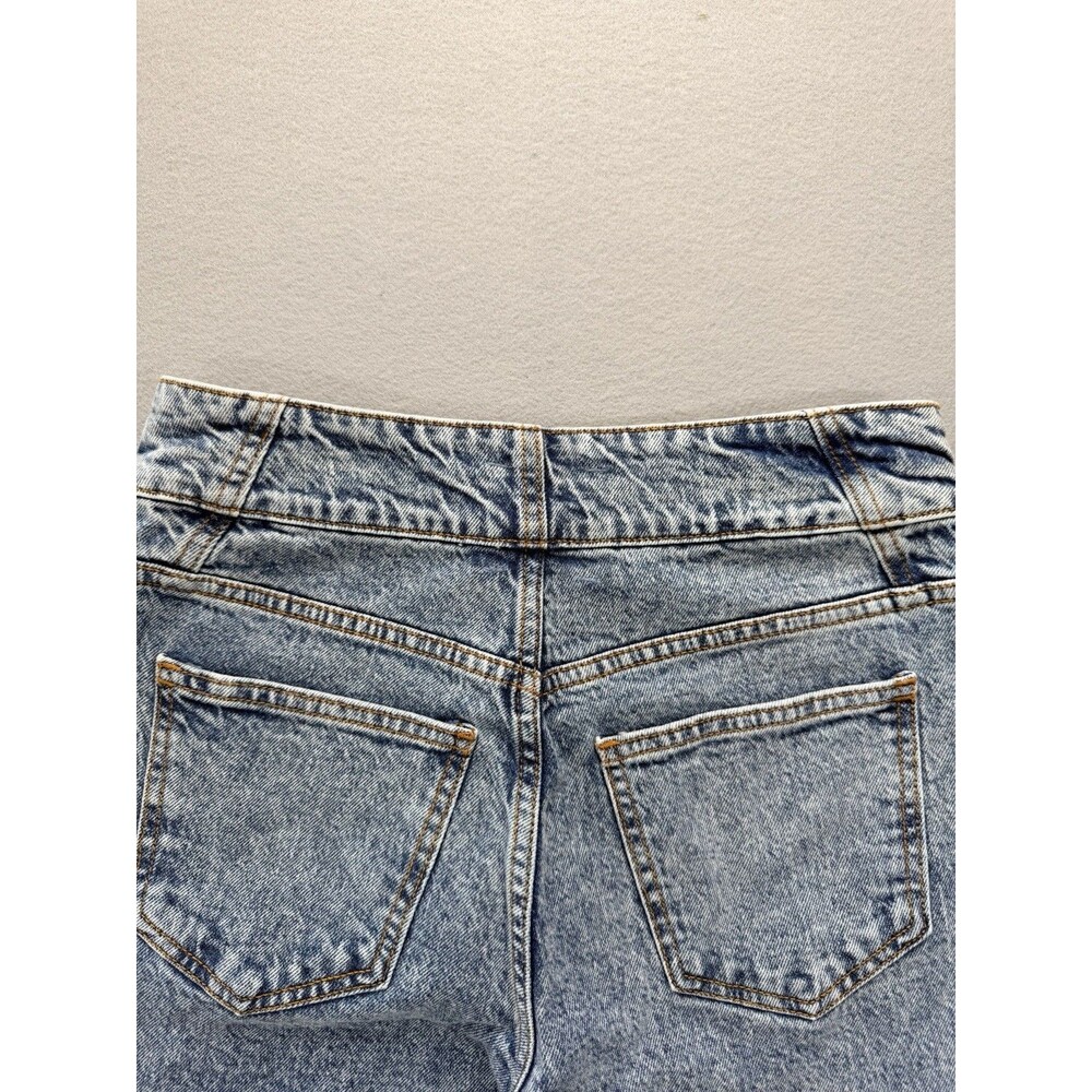 Habitual Women’s Wide Leg Jeans Size 26 High Rise Light Wash Blue Denim Pants - Picture 14 of 16